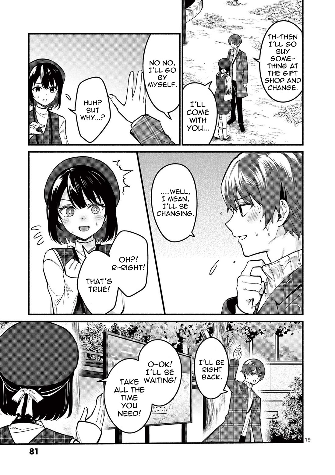 Shiotaiou no Sato-san ga Ore ni dake Amai Chapter 71 page 19 - Chapter 71