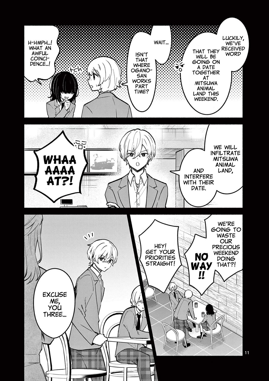 Shiotaiou no Sato-san ga Ore ni dake Amai Chapter 72 page 11 - Chapter 72