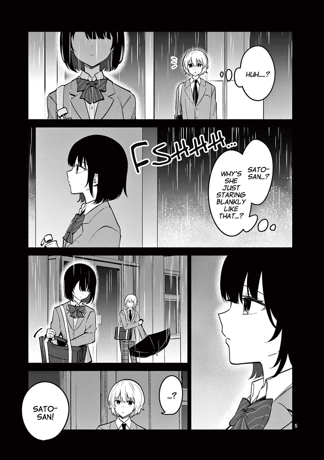 Shiotaiou no Sato-san ga Ore ni dake Amai Chapter 72 page 5 - Chapter 72
