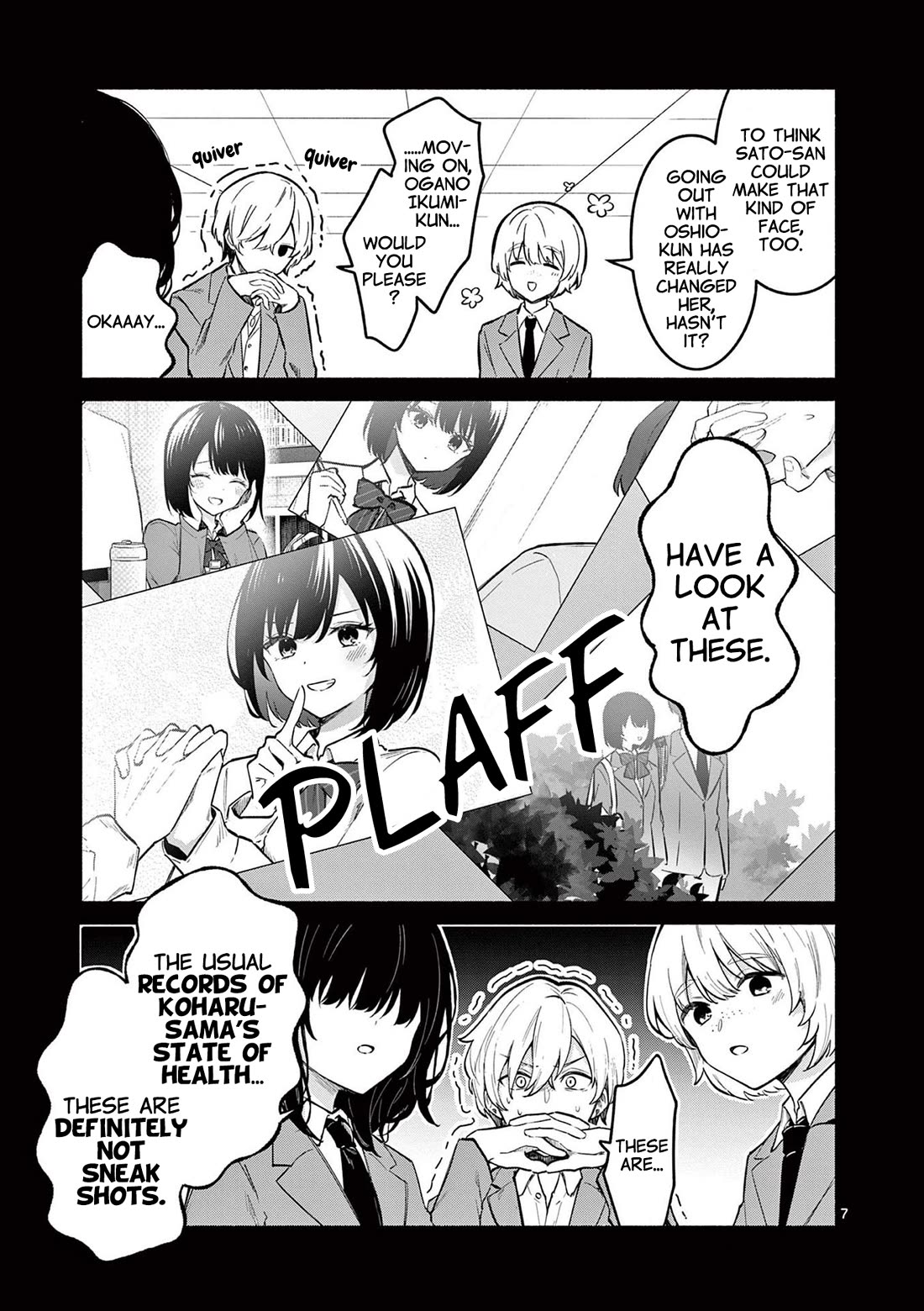 Shiotaiou no Sato-san ga Ore ni dake Amai Chapter 72 page 7 - Chapter 72