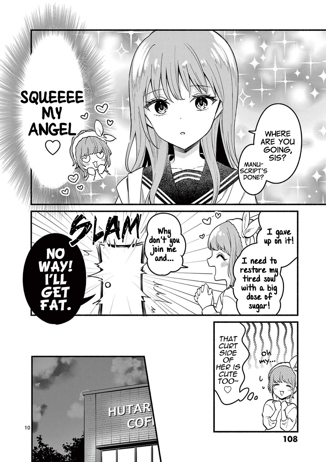 Shiotaiou no Sato-san ga Ore ni dake Amai Chapter 73 page 10 - Chapter 73