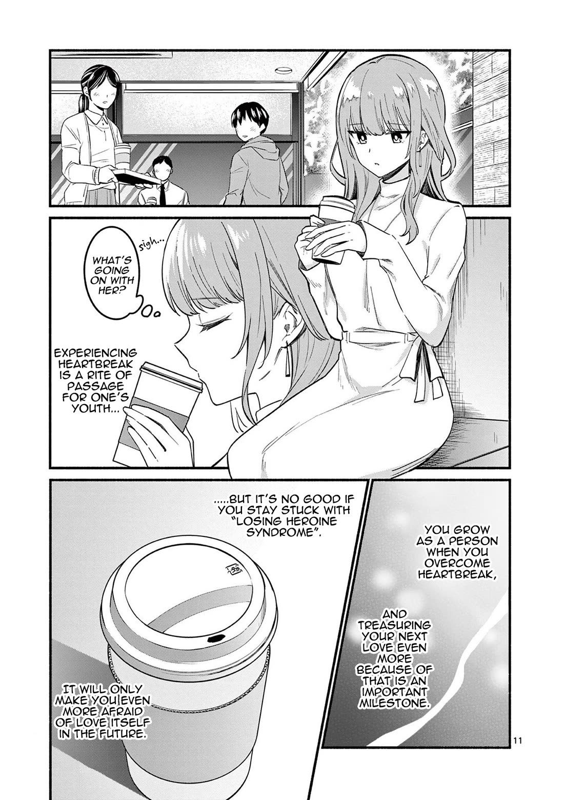 Shiotaiou no Sato-san ga Ore ni dake Amai Chapter 73 page 11 - Chapter 73