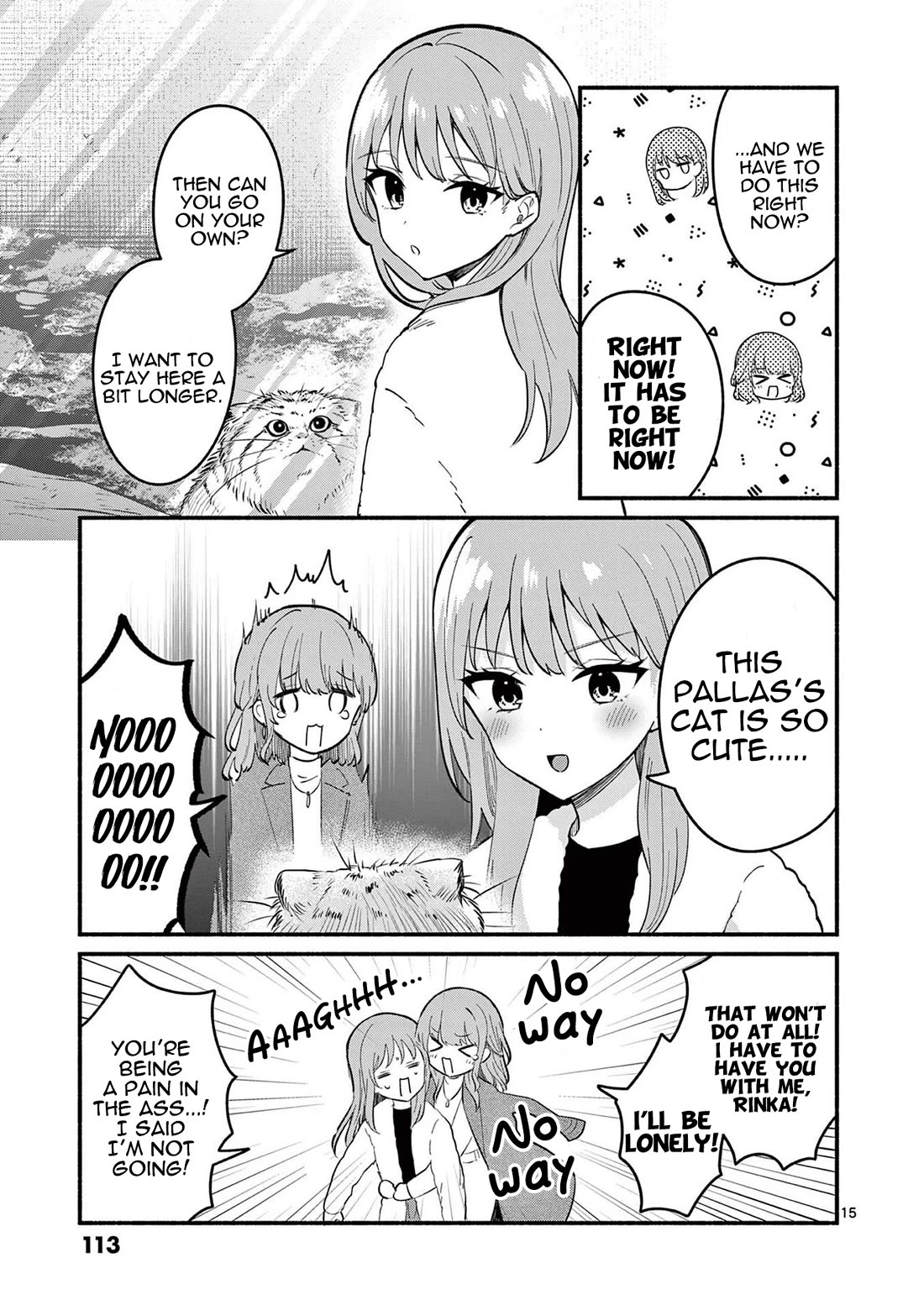 Shiotaiou no Sato-san ga Ore ni dake Amai Chapter 73 page 15 - Chapter 73
