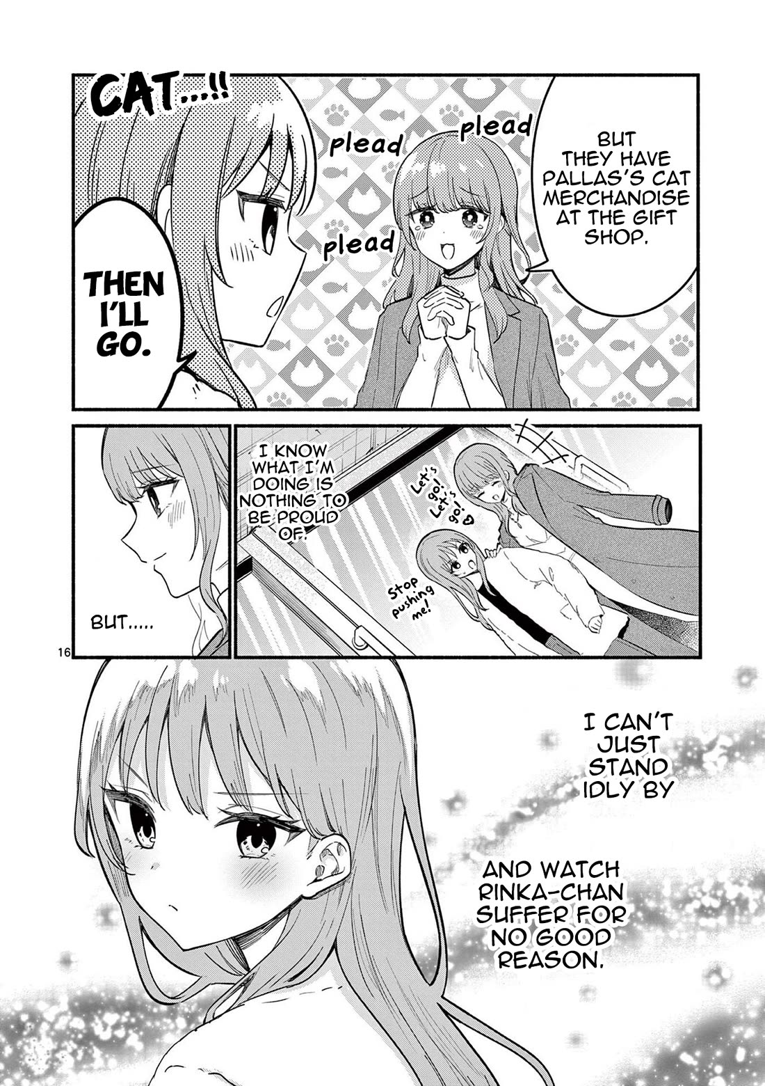 Shiotaiou no Sato-san ga Ore ni dake Amai Chapter 73 page 16 - Chapter 73