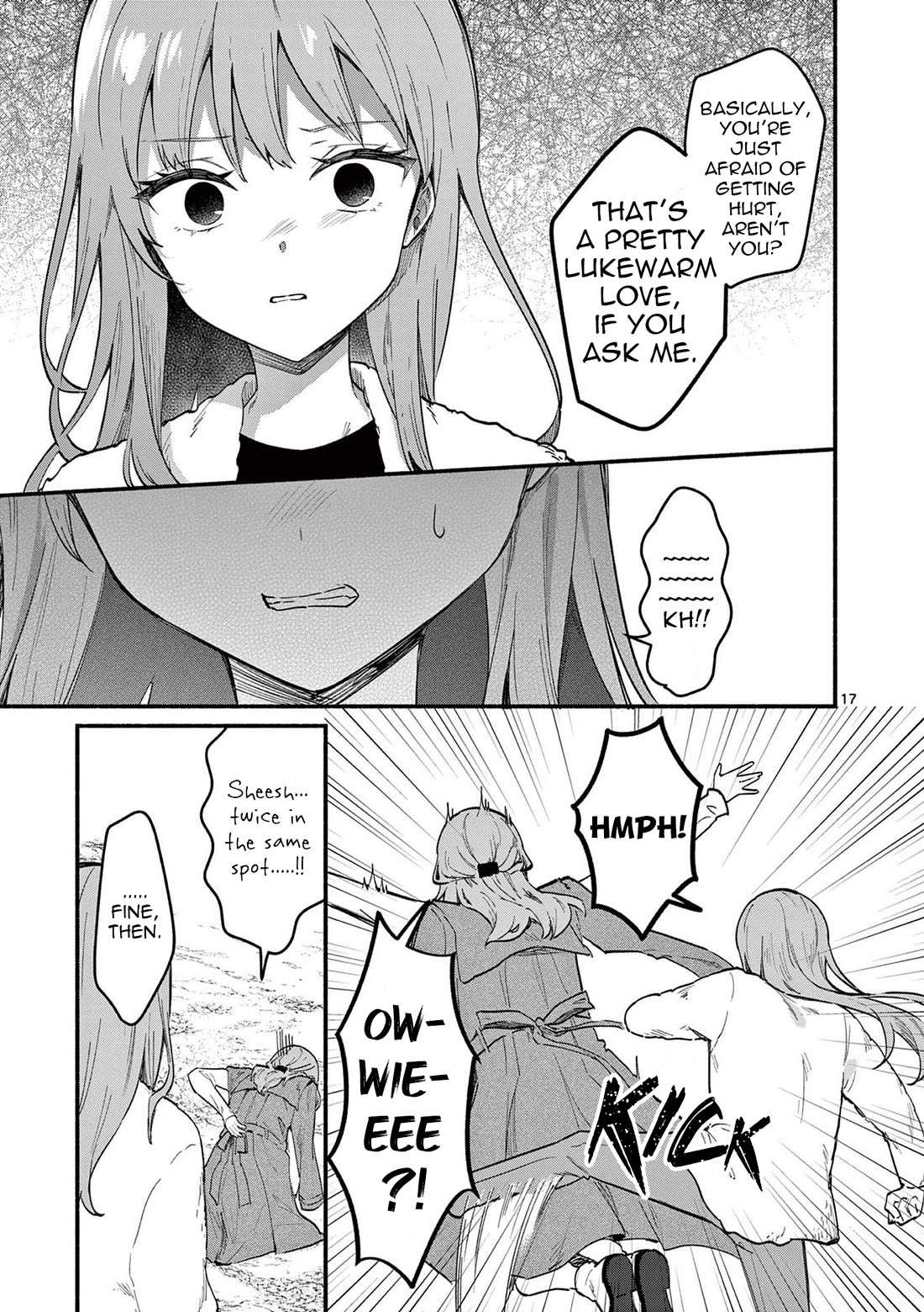 Shiotaiou no Sato-san ga Ore ni dake Amai Chapter 74 page 17 - Chapter 74