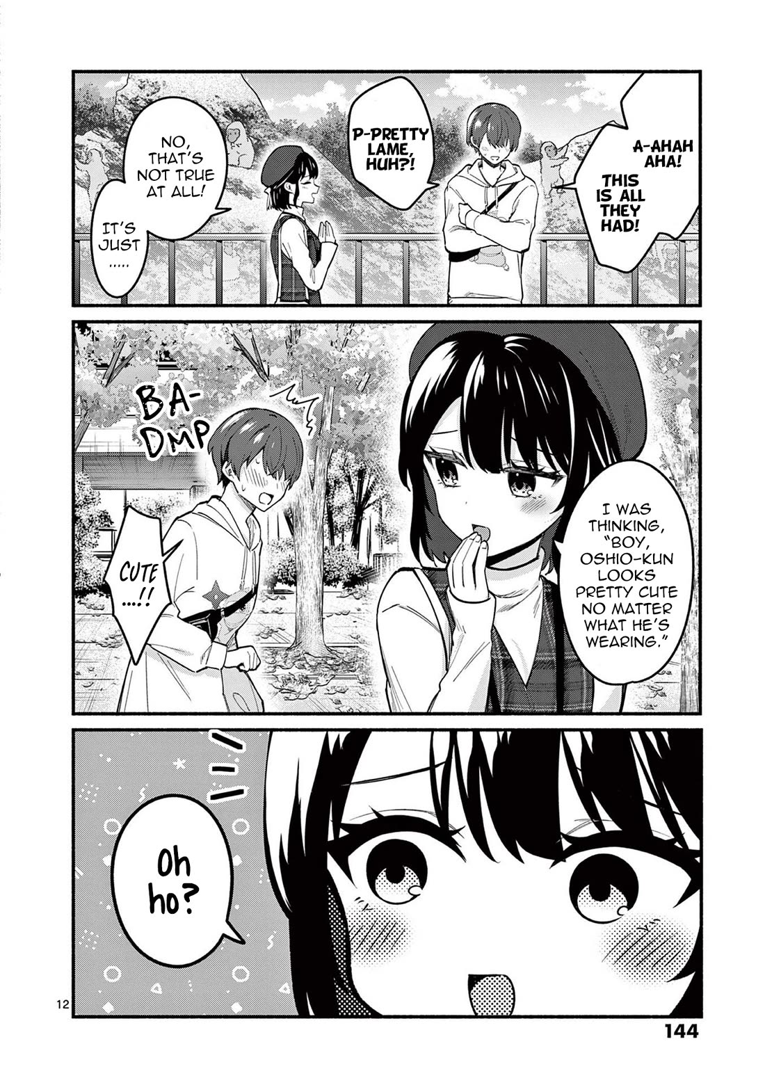 Shiotaiou no Sato-san ga Ore ni dake Amai Chapter 75 page 12 - Chapter 75