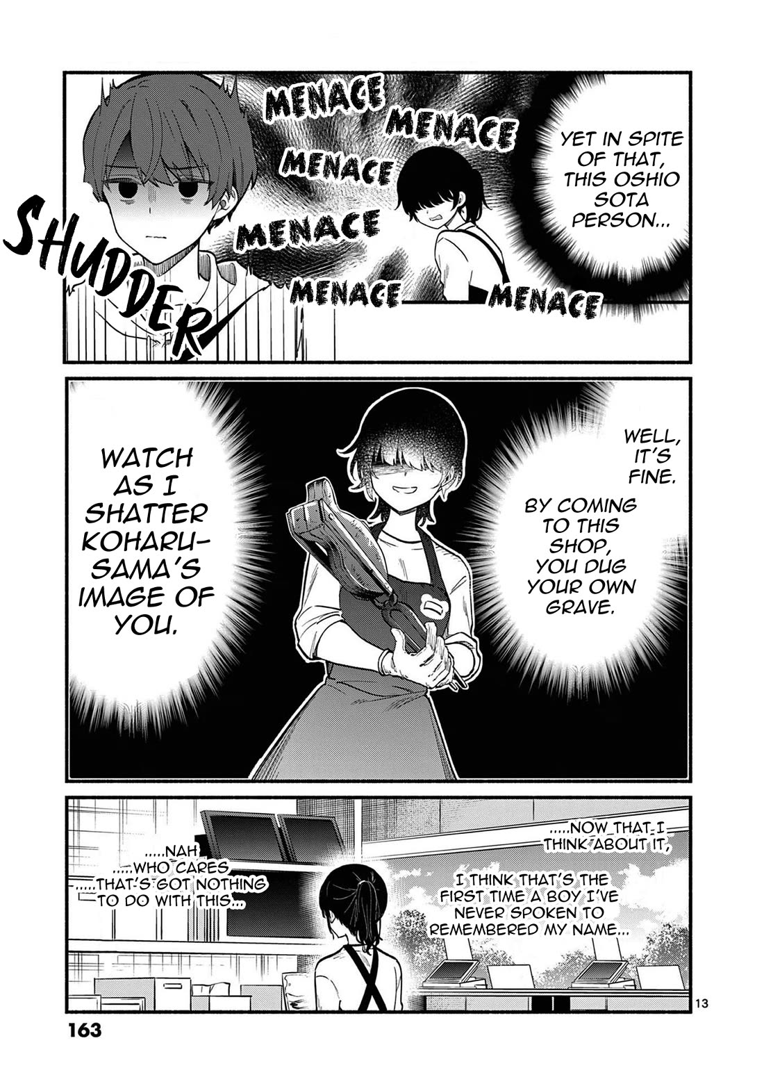 Shiotaiou no Sato-san ga Ore ni dake Amai Chapter 76 page 13 - Chapter 76