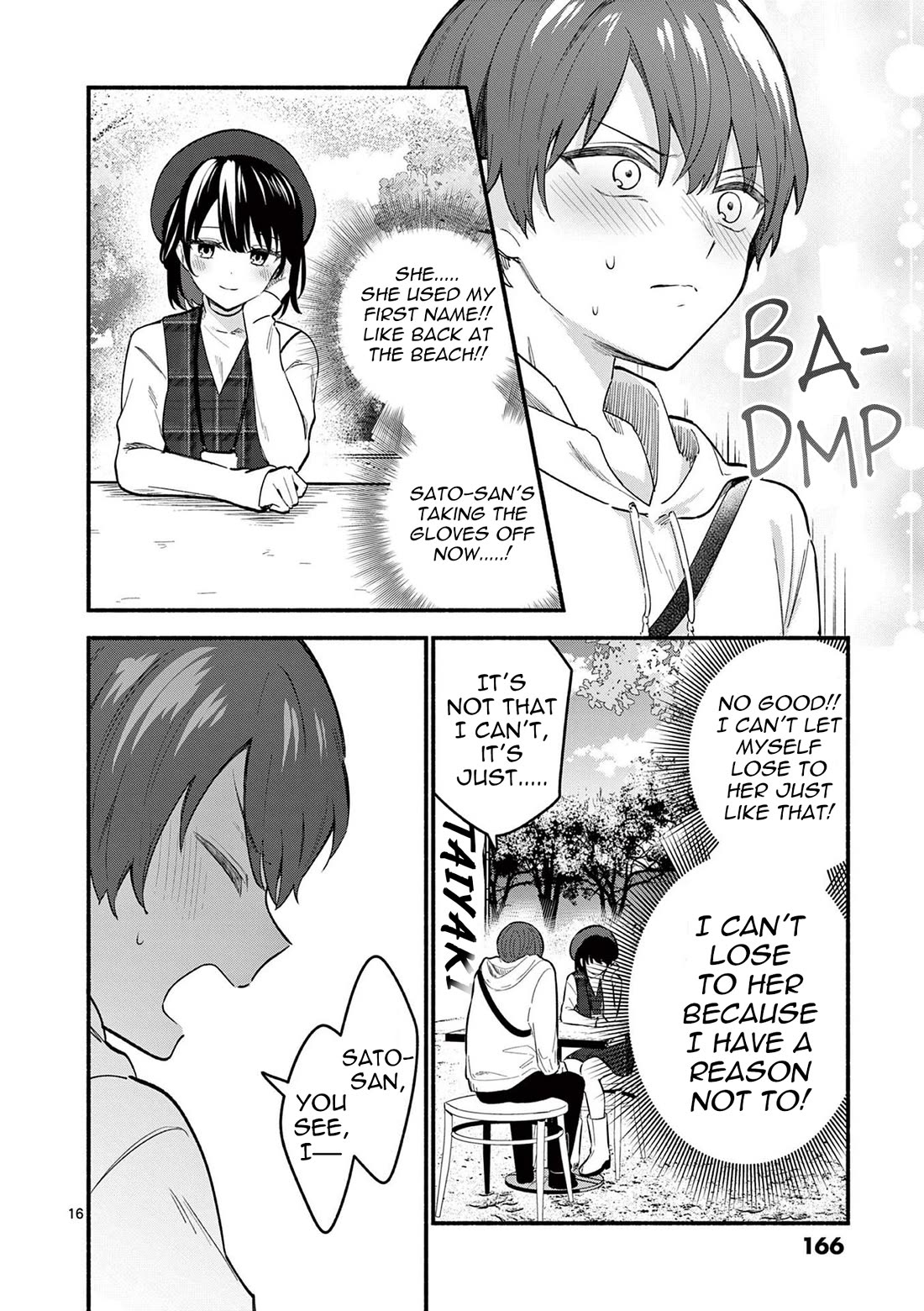 Shiotaiou no Sato-san ga Ore ni dake Amai Chapter 76 page 16 - Chapter 76