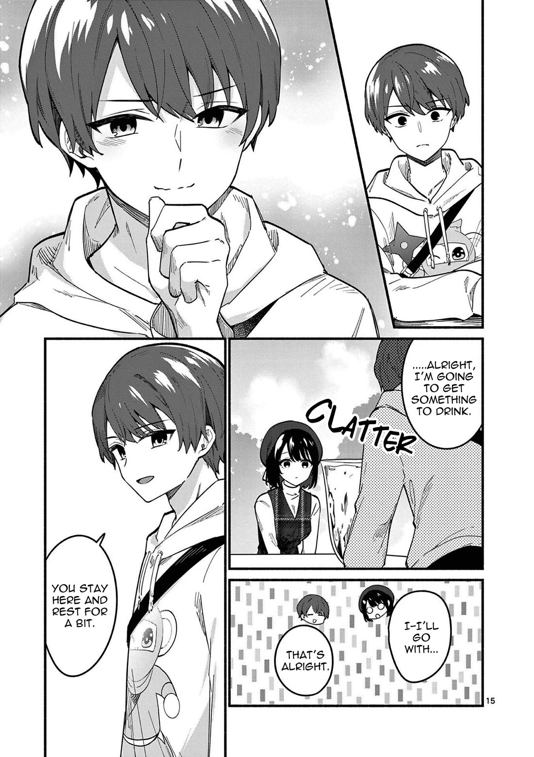 Shiotaiou no Sato-san ga Ore ni dake Amai Chapter 77 page 15 - Chapter 77