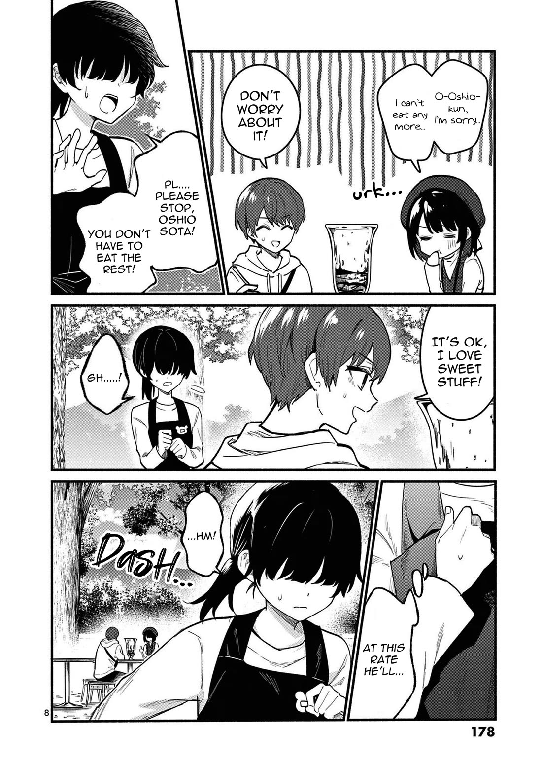 Shiotaiou no Sato-san ga Ore ni dake Amai Chapter 77 page 8 - Chapter 77