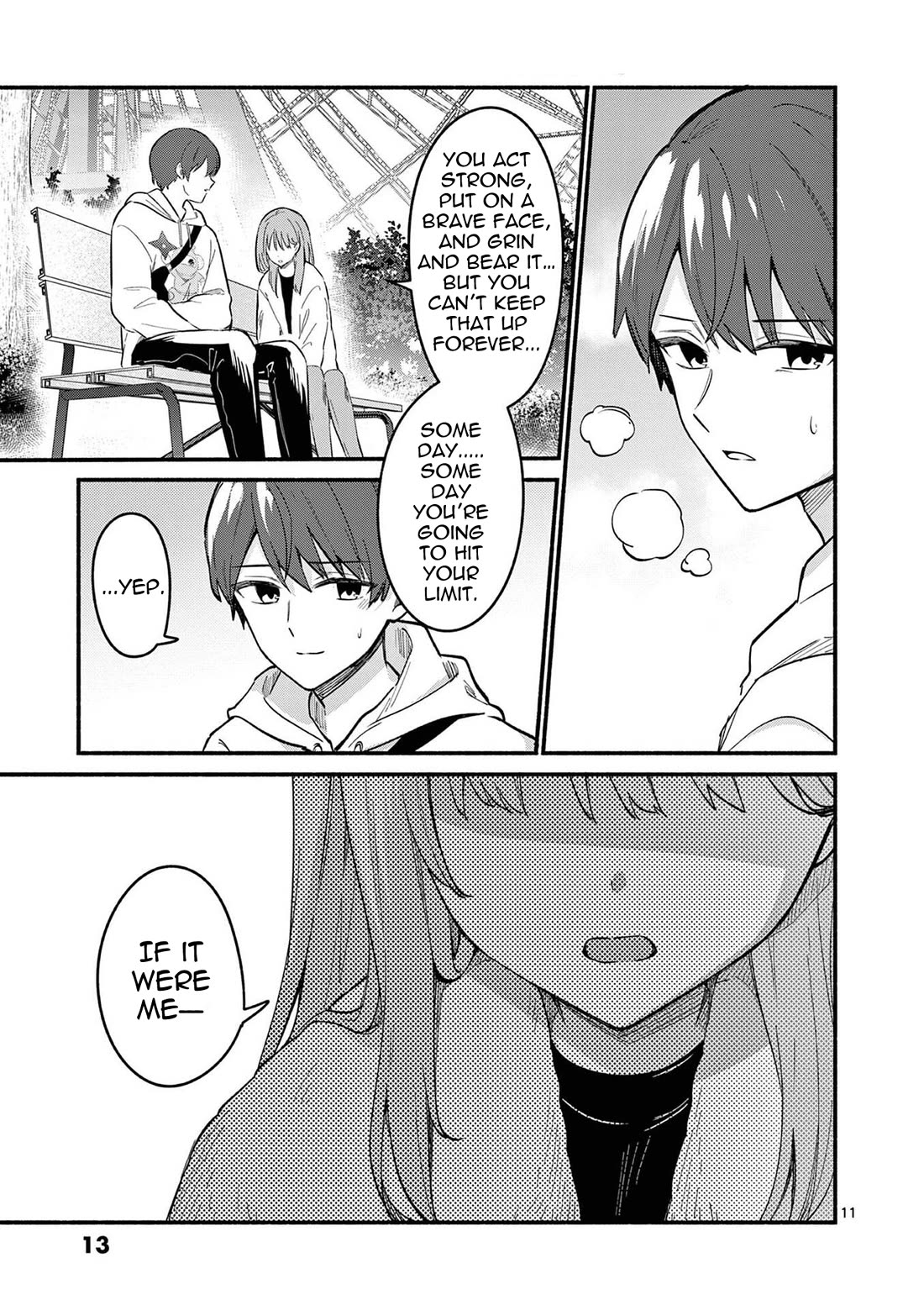 Shiotaiou no Sato-san ga Ore ni dake Amai Chapter 78 page 11 - Chapter 78