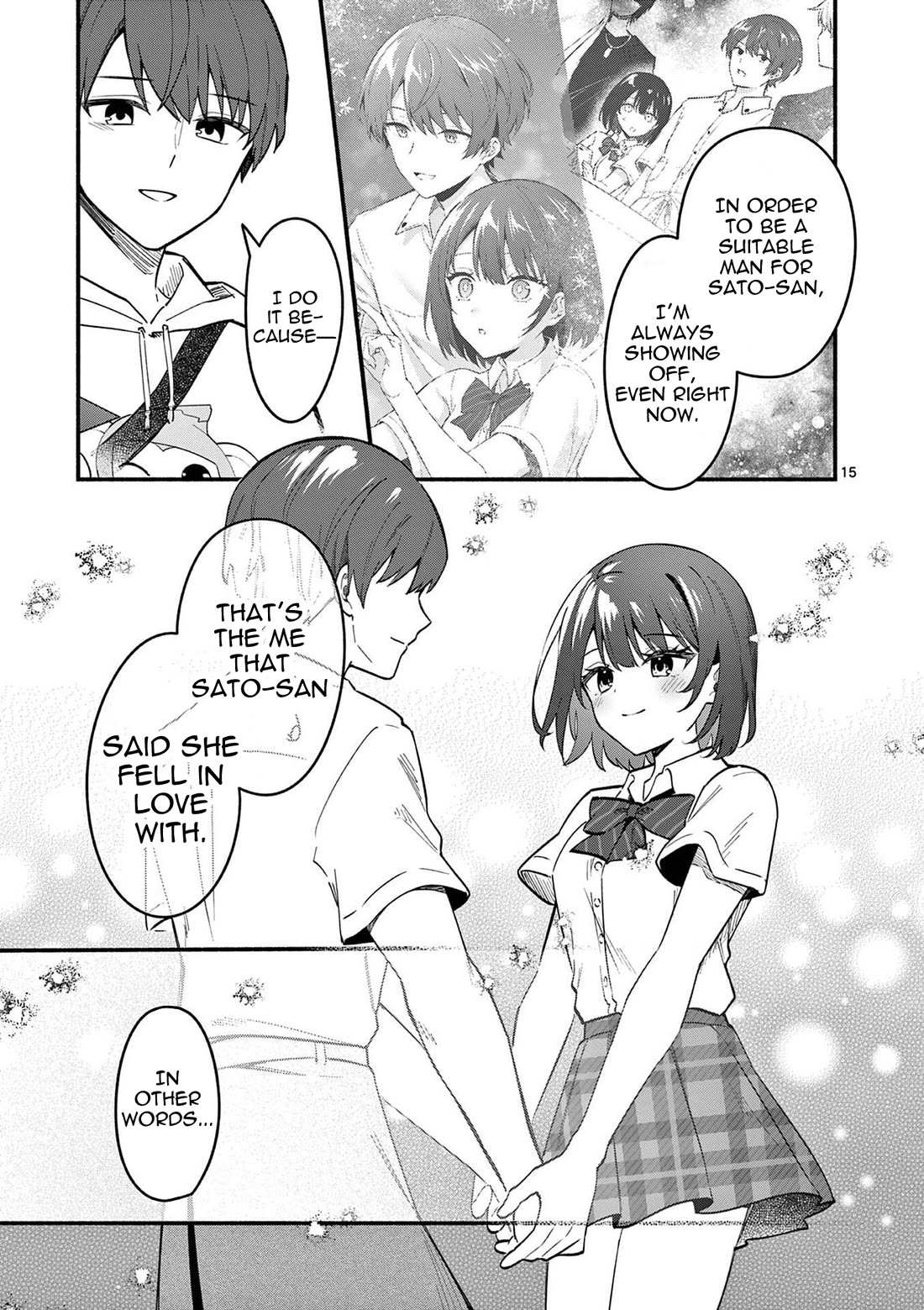 Shiotaiou no Sato-san ga Ore ni dake Amai Chapter 78 page 16 - Chapter 78