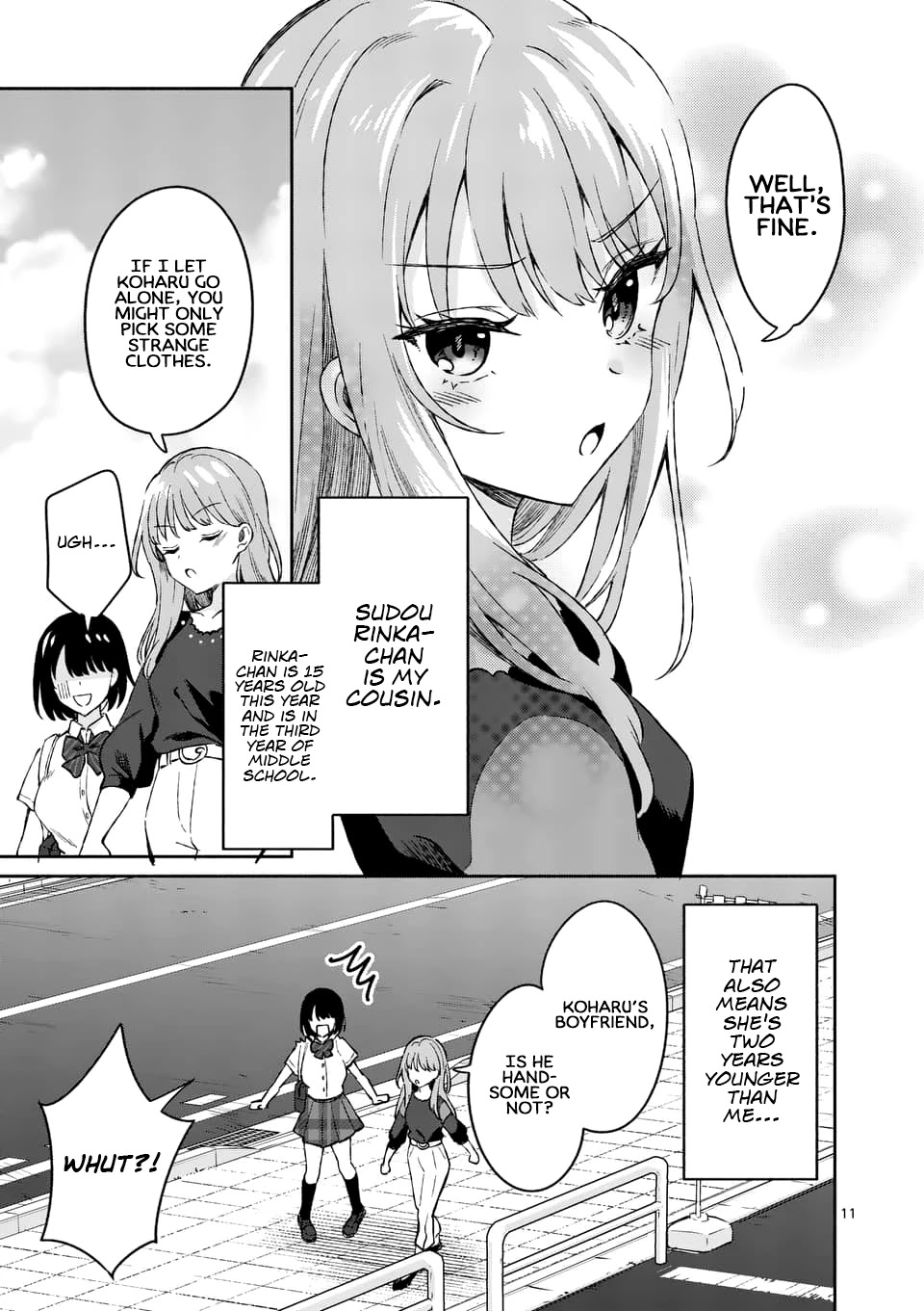 Shiotaiou no Sato-san ga Ore ni dake Amai Chapter 8 page 11 - Chapter 8