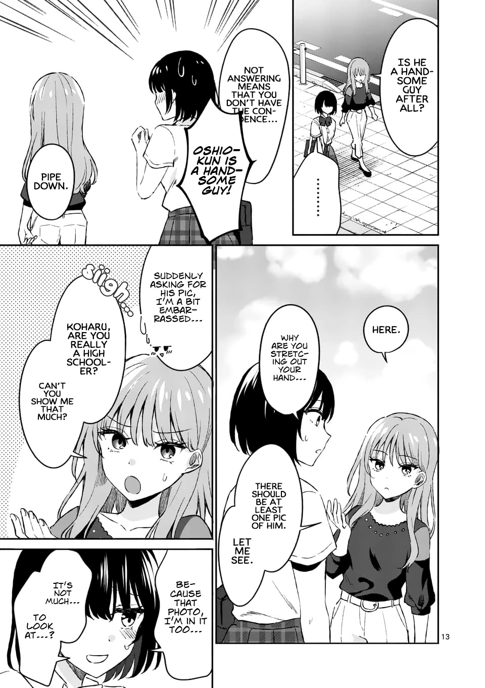 Shiotaiou no Sato-san ga Ore ni dake Amai Chapter 8 page 13 - Chapter 8