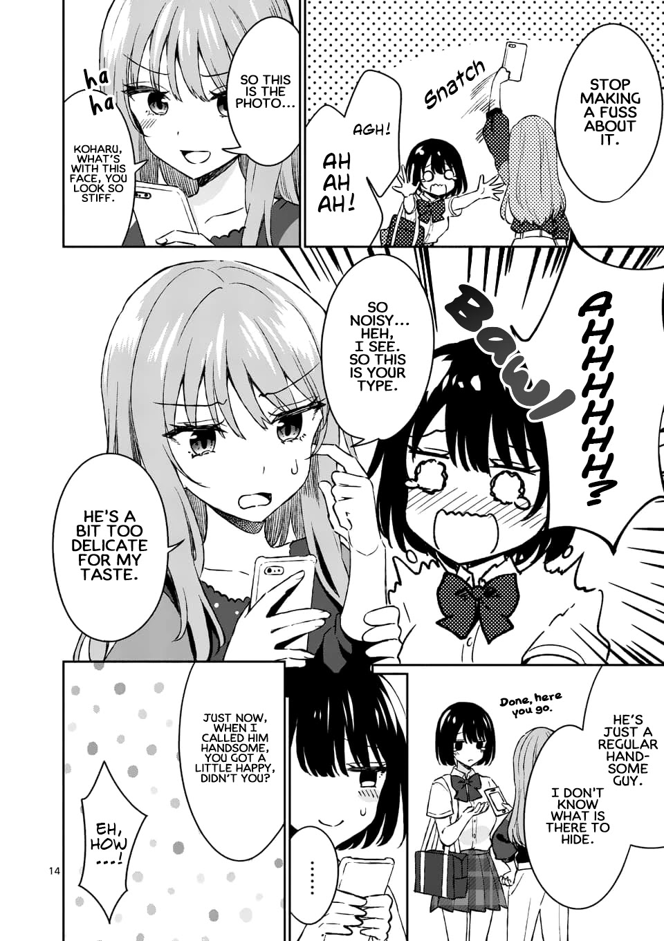 Shiotaiou no Sato-san ga Ore ni dake Amai Chapter 8 page 14 - Chapter 8