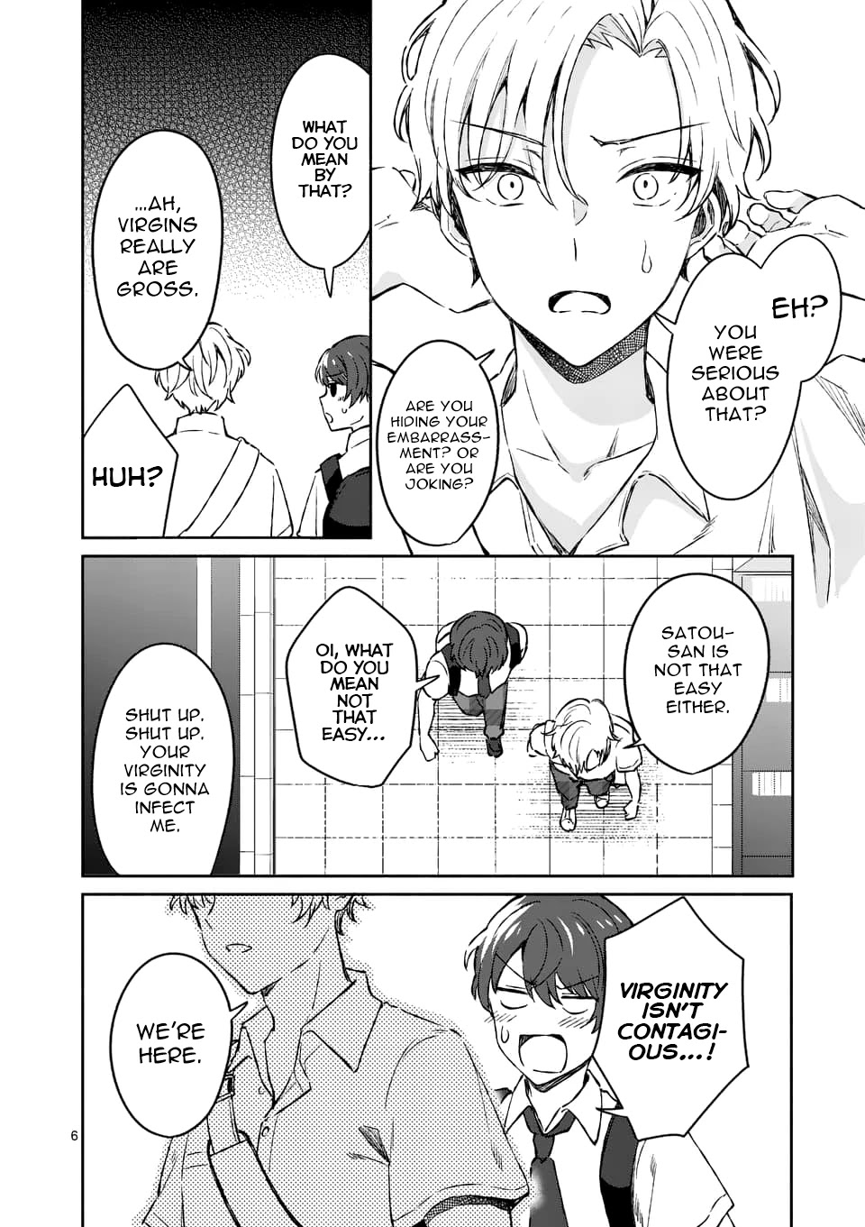 Shiotaiou no Sato-san ga Ore ni dake Amai Chapter 8 page 6 - Chapter 8