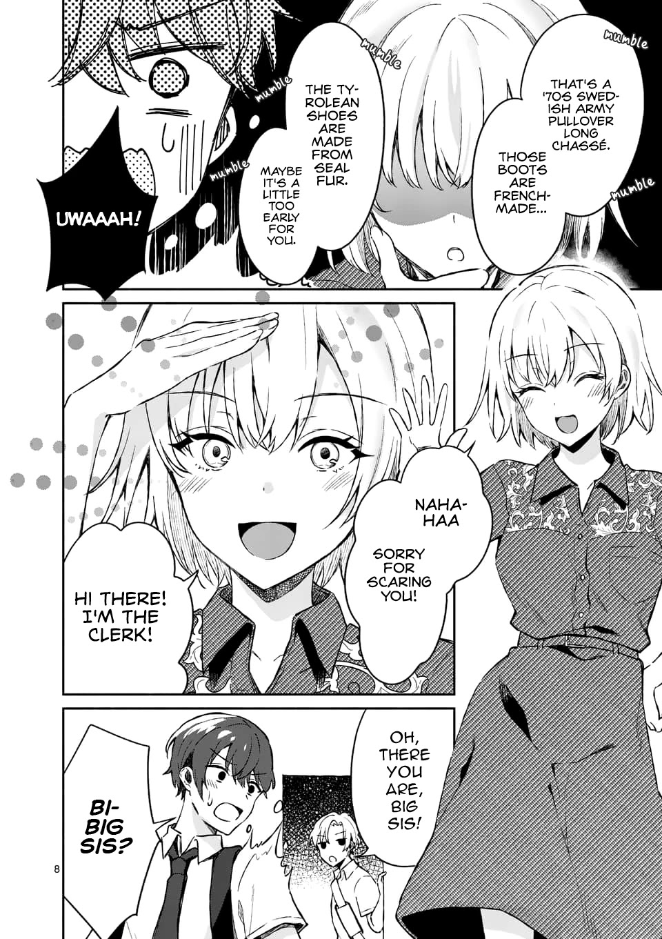Shiotaiou no Sato-san ga Ore ni dake Amai Chapter 8 page 8 - Chapter 8