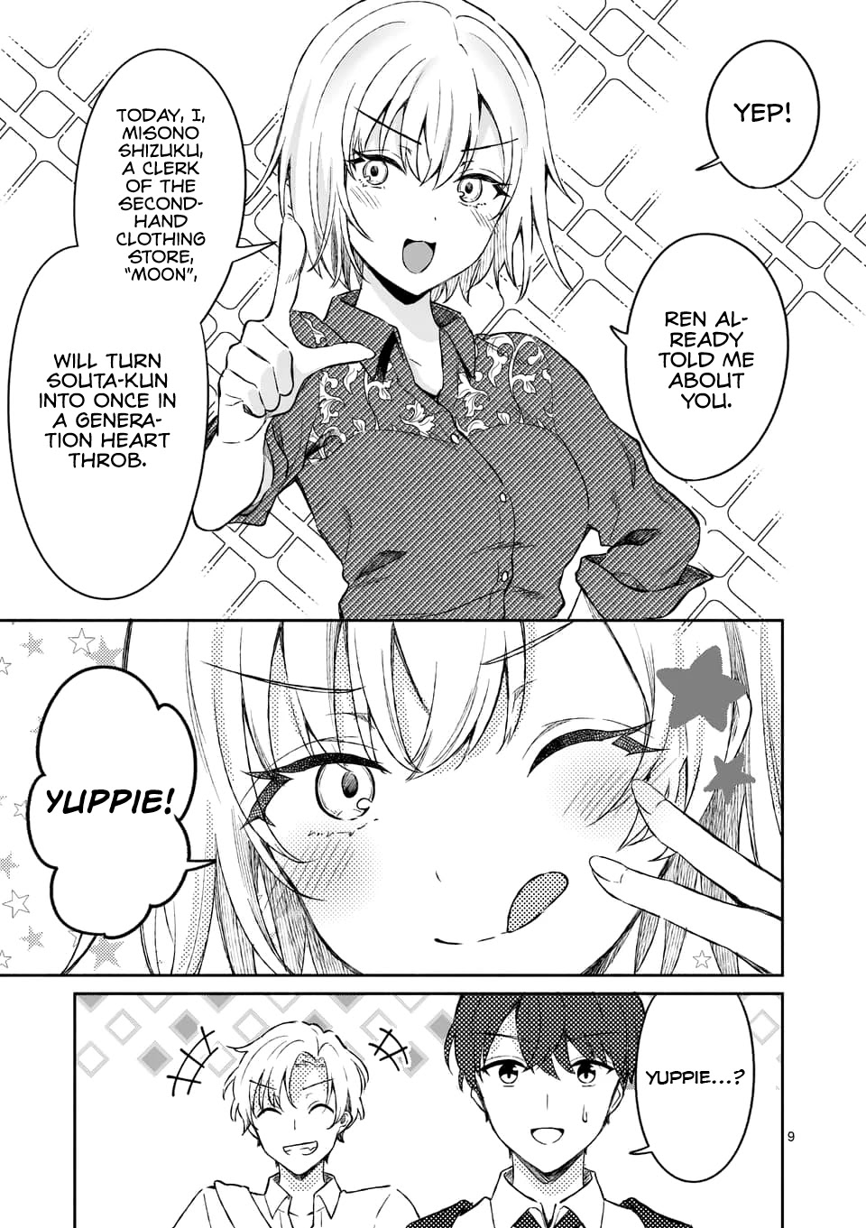 Shiotaiou no Sato-san ga Ore ni dake Amai Chapter 8 page 9 - Chapter 8