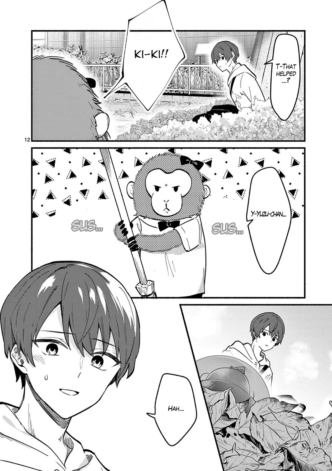 Shiotaiou no Sato-san ga Ore ni dake Amai Chapter 80 page 12 - Chapter 80