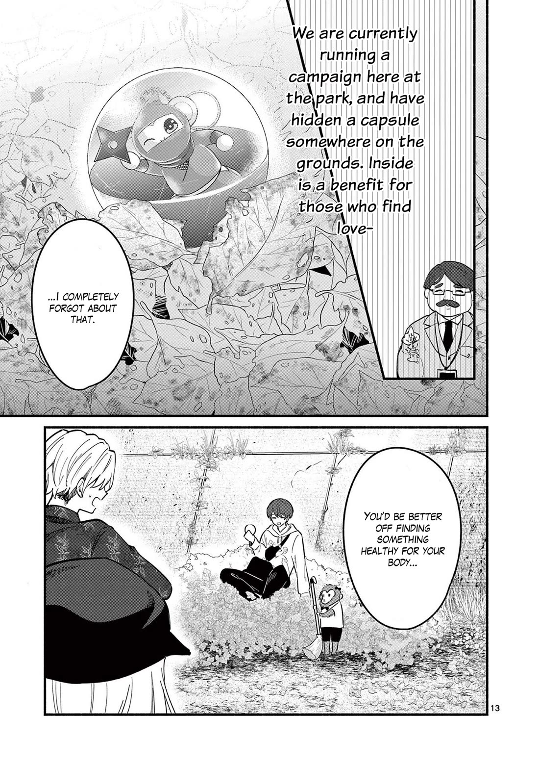 Shiotaiou no Sato-san ga Ore ni dake Amai Chapter 80 page 13 - Chapter 80