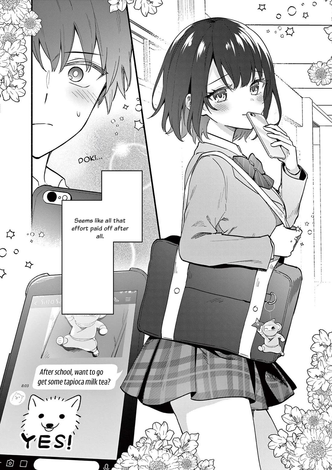 Shiotaiou no Sato-san ga Ore ni dake Amai Chapter 80 page 18 - Chapter 80