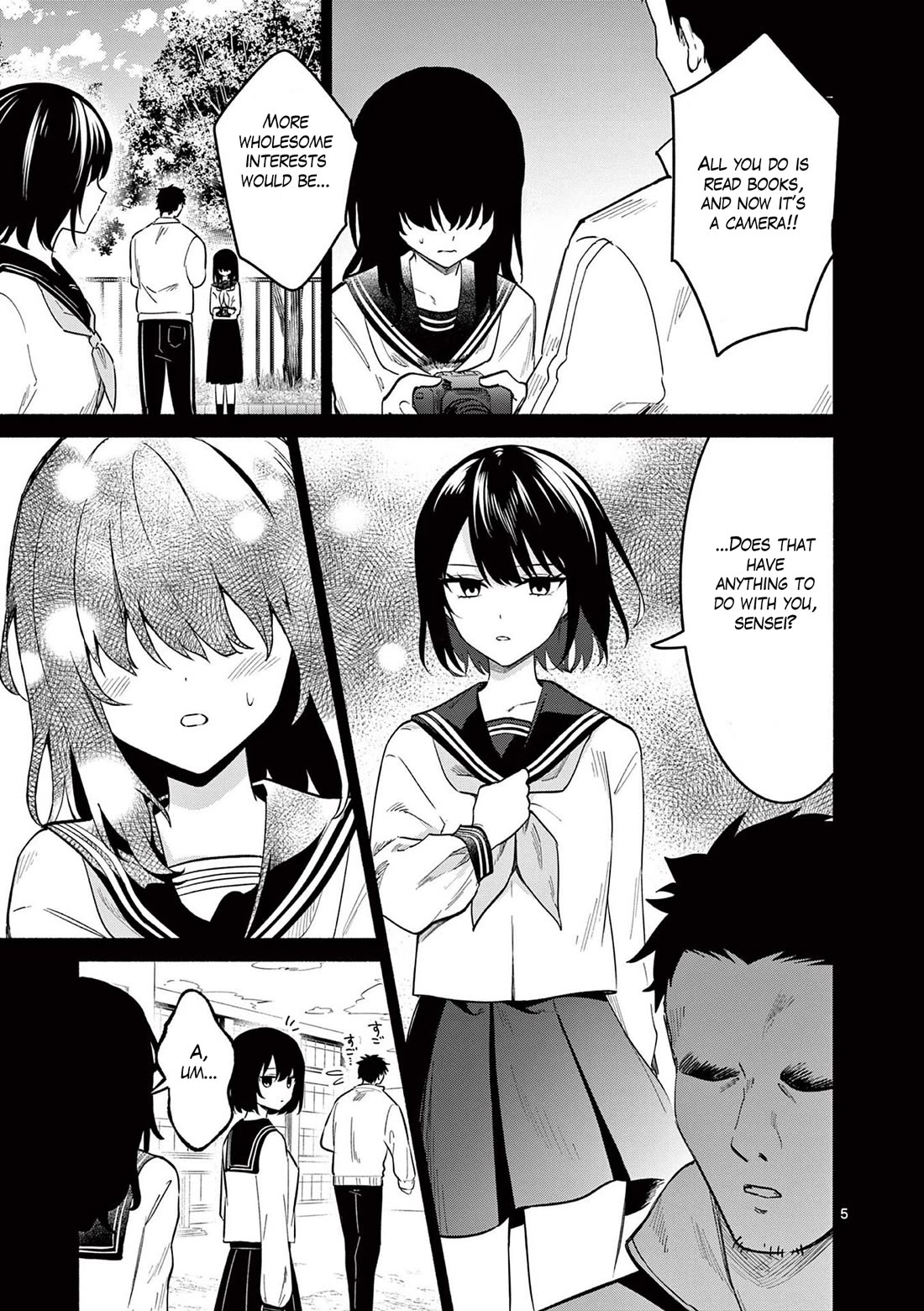 Shiotaiou no Sato-san ga Ore ni dake Amai Chapter 80 page 5 - Chapter 80