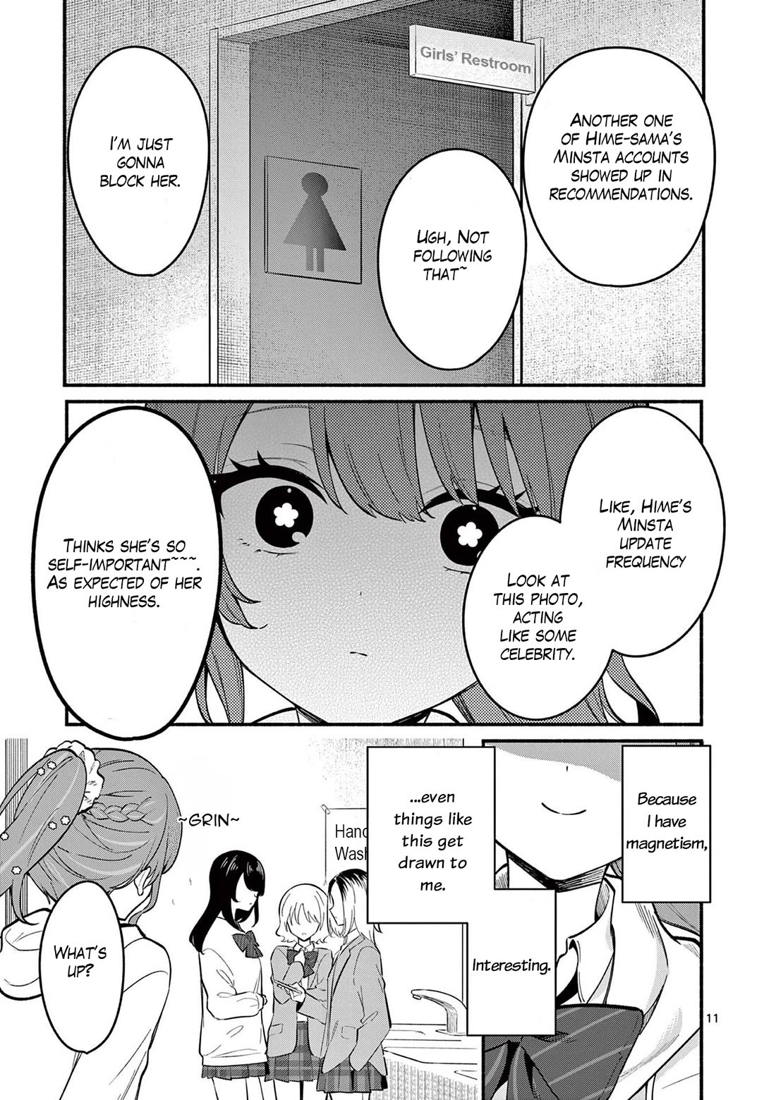 Shiotaiou no Sato-san ga Ore ni dake Amai Chapter 81 page 11 - Chapter 81