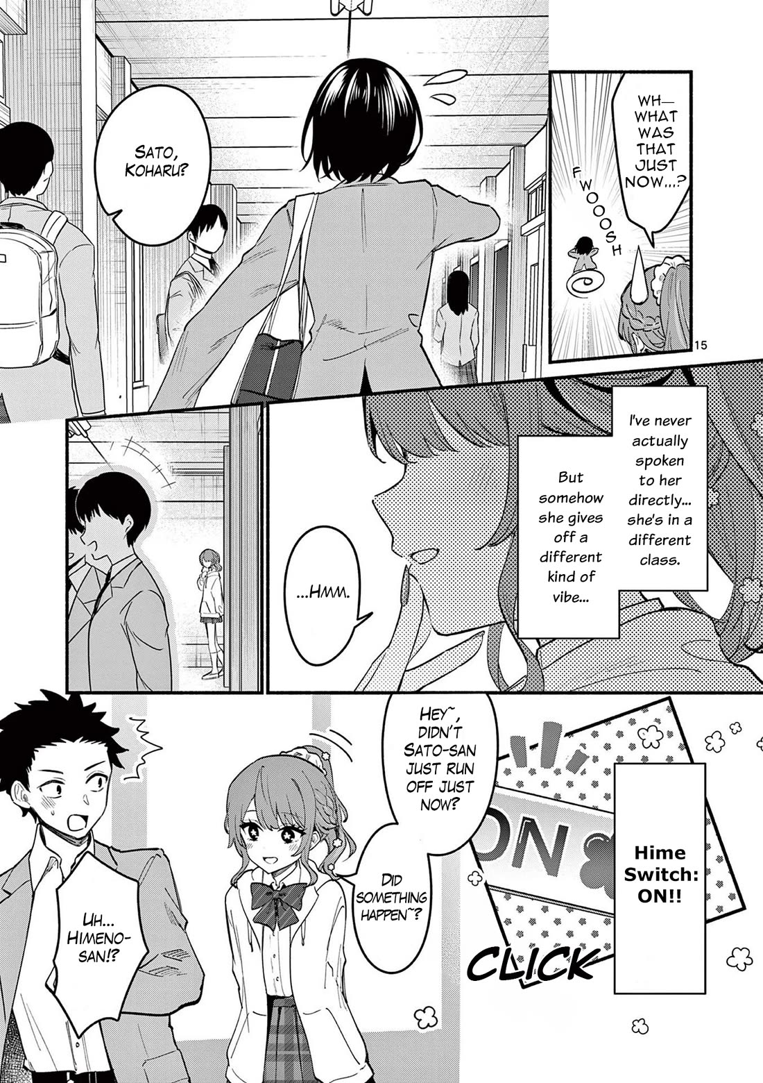 Shiotaiou no Sato-san ga Ore ni dake Amai Chapter 81 page 15 - Chapter 81