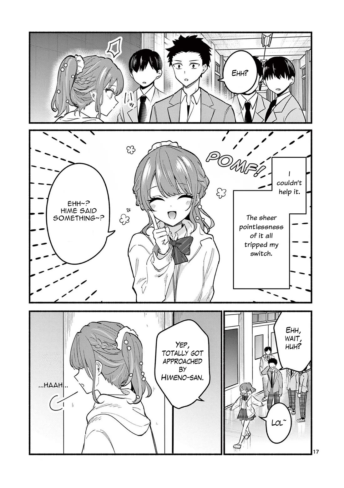 Shiotaiou no Sato-san ga Ore ni dake Amai Chapter 81 page 17 - Chapter 81