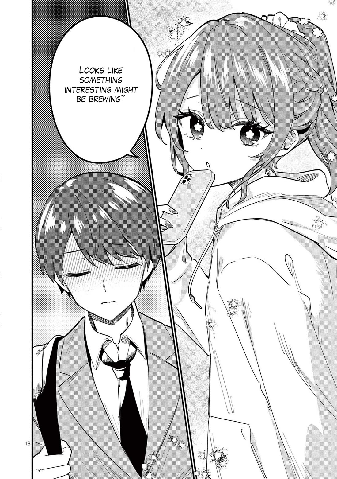Shiotaiou no Sato-san ga Ore ni dake Amai Chapter 81 page 18 - Chapter 81