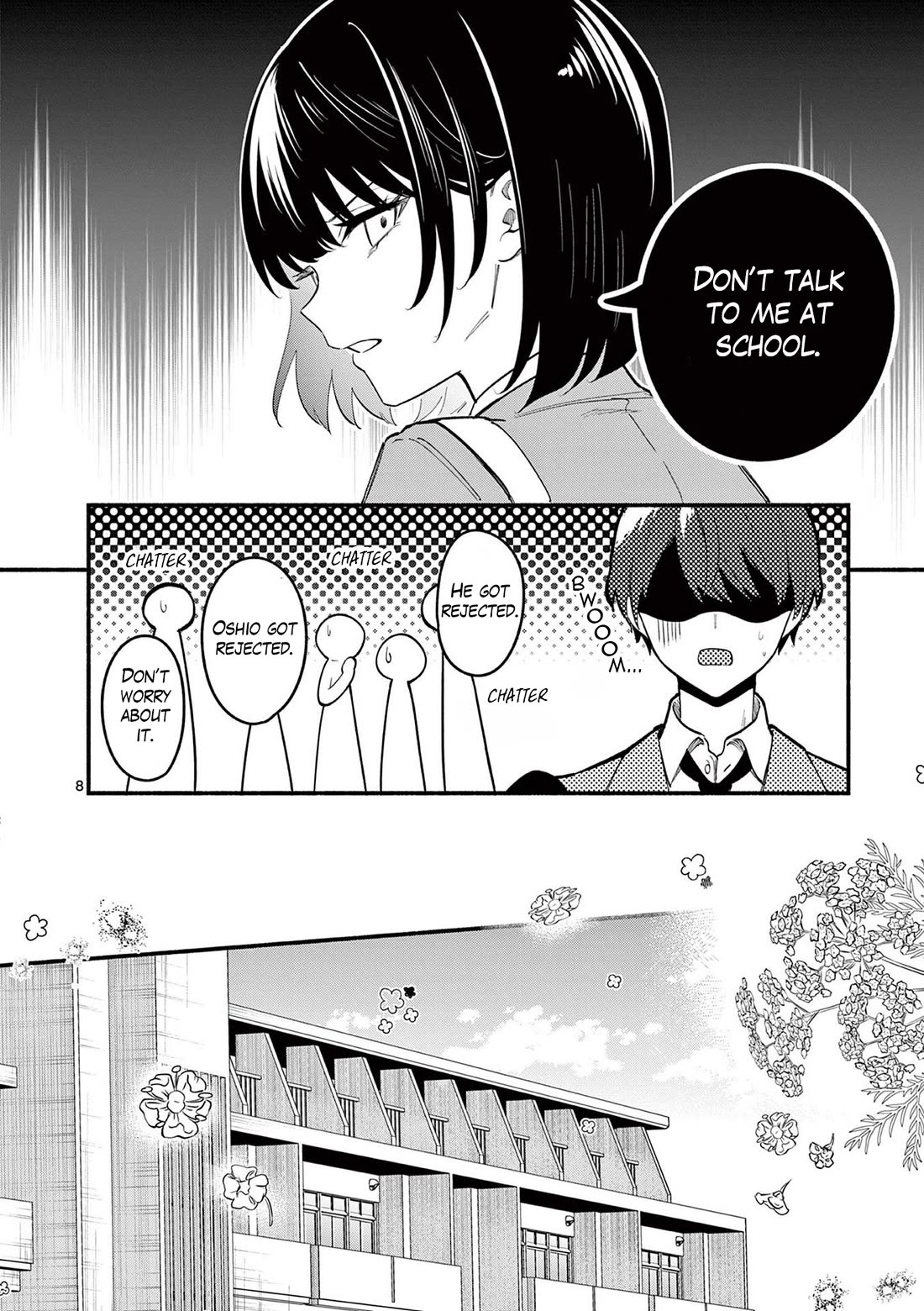 Shiotaiou no Sato-san ga Ore ni dake Amai Chapter 81 page 8 - Chapter 81
