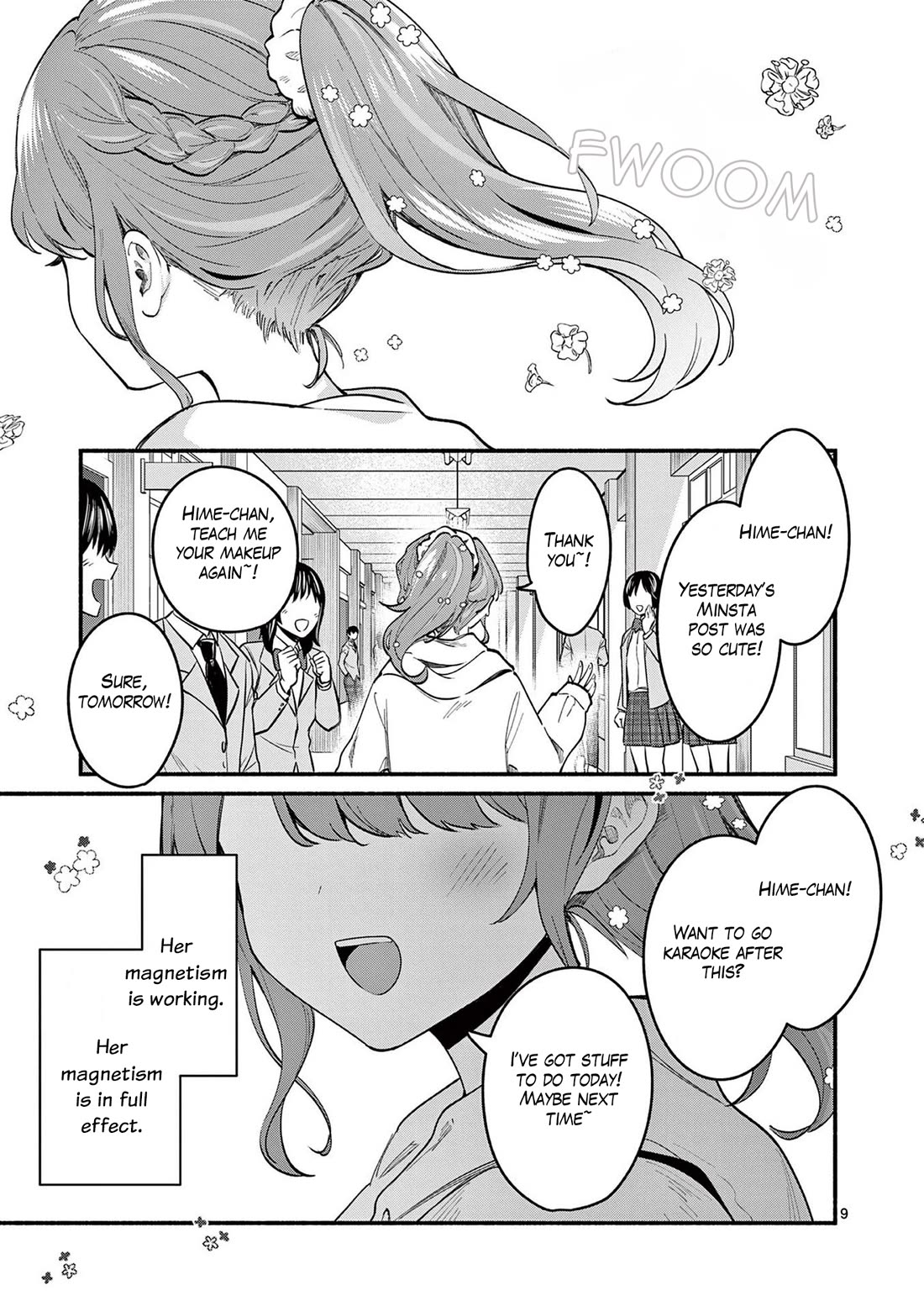 Shiotaiou no Sato-san ga Ore ni dake Amai Chapter 81 page 9 - Chapter 81