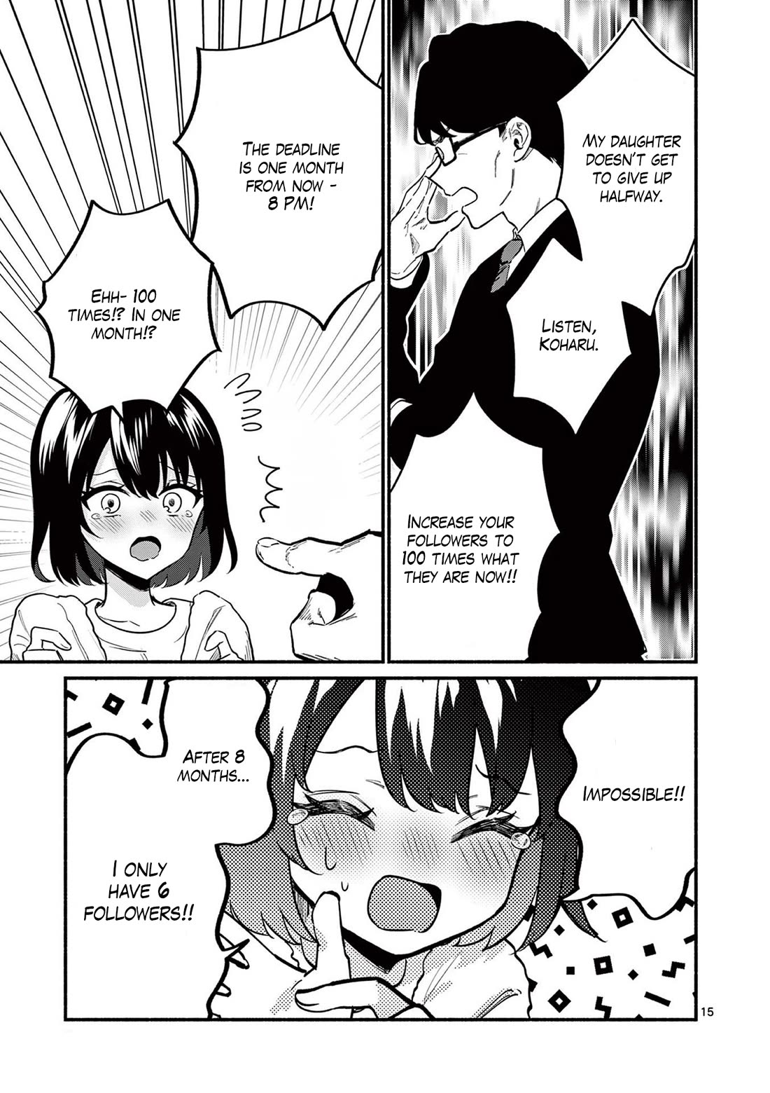 Shiotaiou no Sato-san ga Ore ni dake Amai Chapter 82 page 15 - Chapter 82
