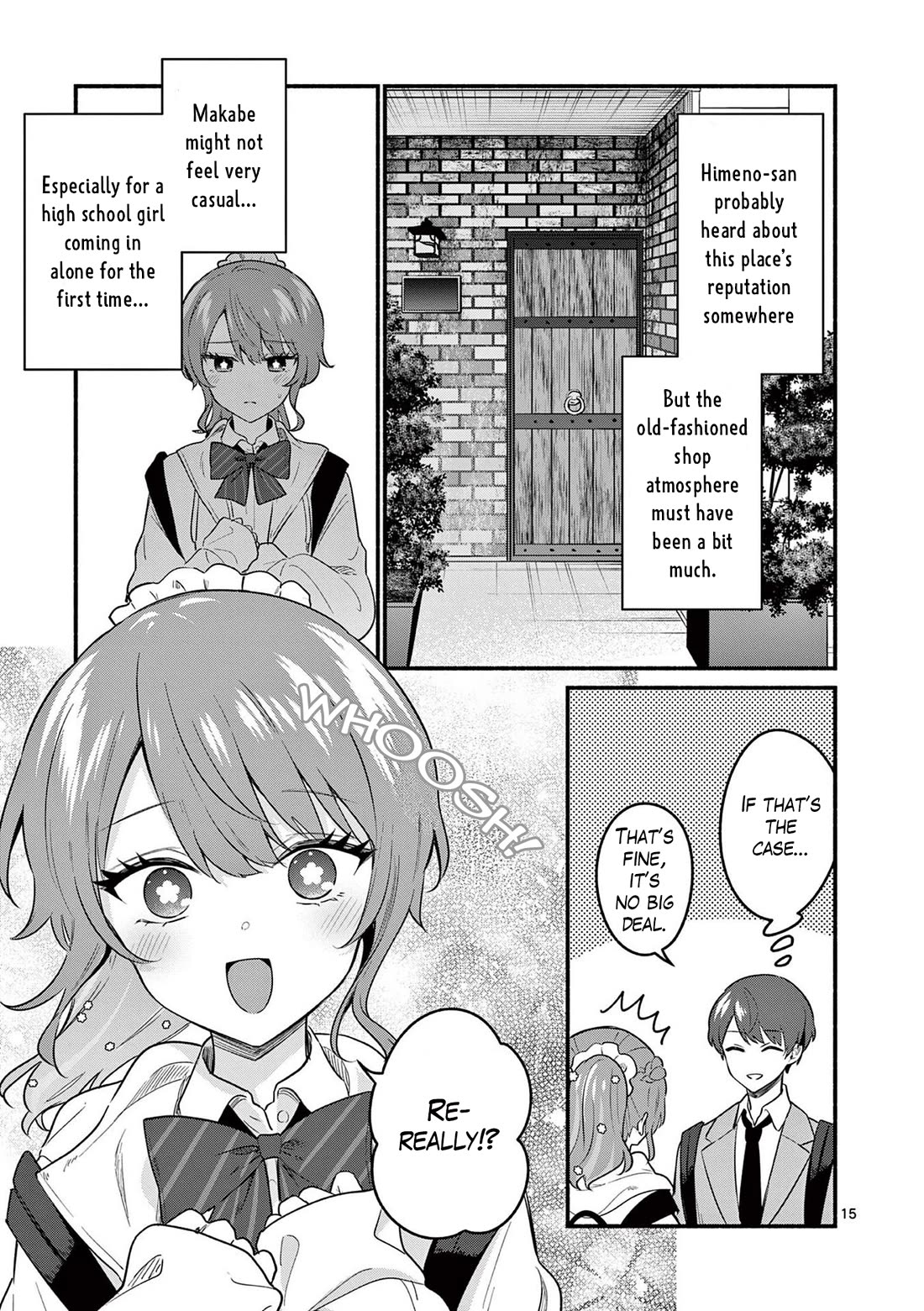 Shiotaiou no Sato-san ga Ore ni dake Amai Chapter 83 page 15 - Chapter 83