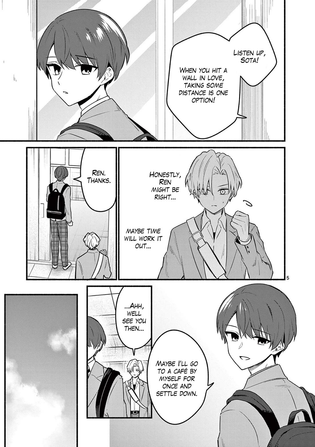 Shiotaiou no Sato-san ga Ore ni dake Amai Chapter 83 page 5 - Chapter 83