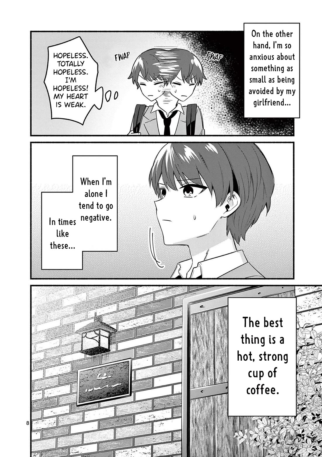 Shiotaiou no Sato-san ga Ore ni dake Amai Chapter 83 page 8 - Chapter 83