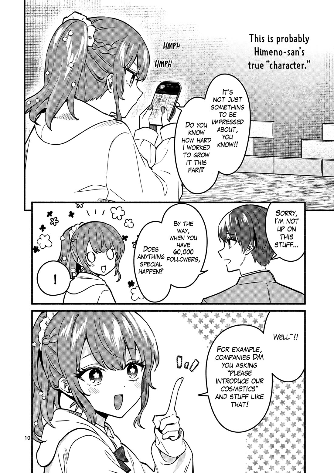 Shiotaiou no Sato-san ga Ore ni dake Amai Chapter 84 page 10 - Chapter 84