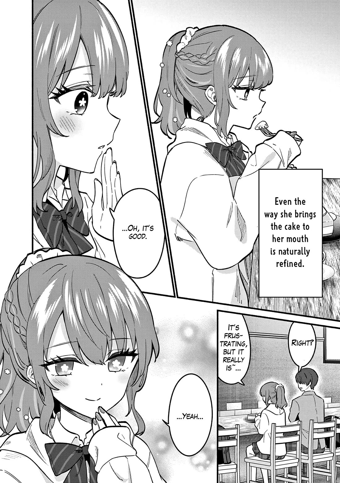 Shiotaiou no Sato-san ga Ore ni dake Amai Chapter 84 page 14 - Chapter 84