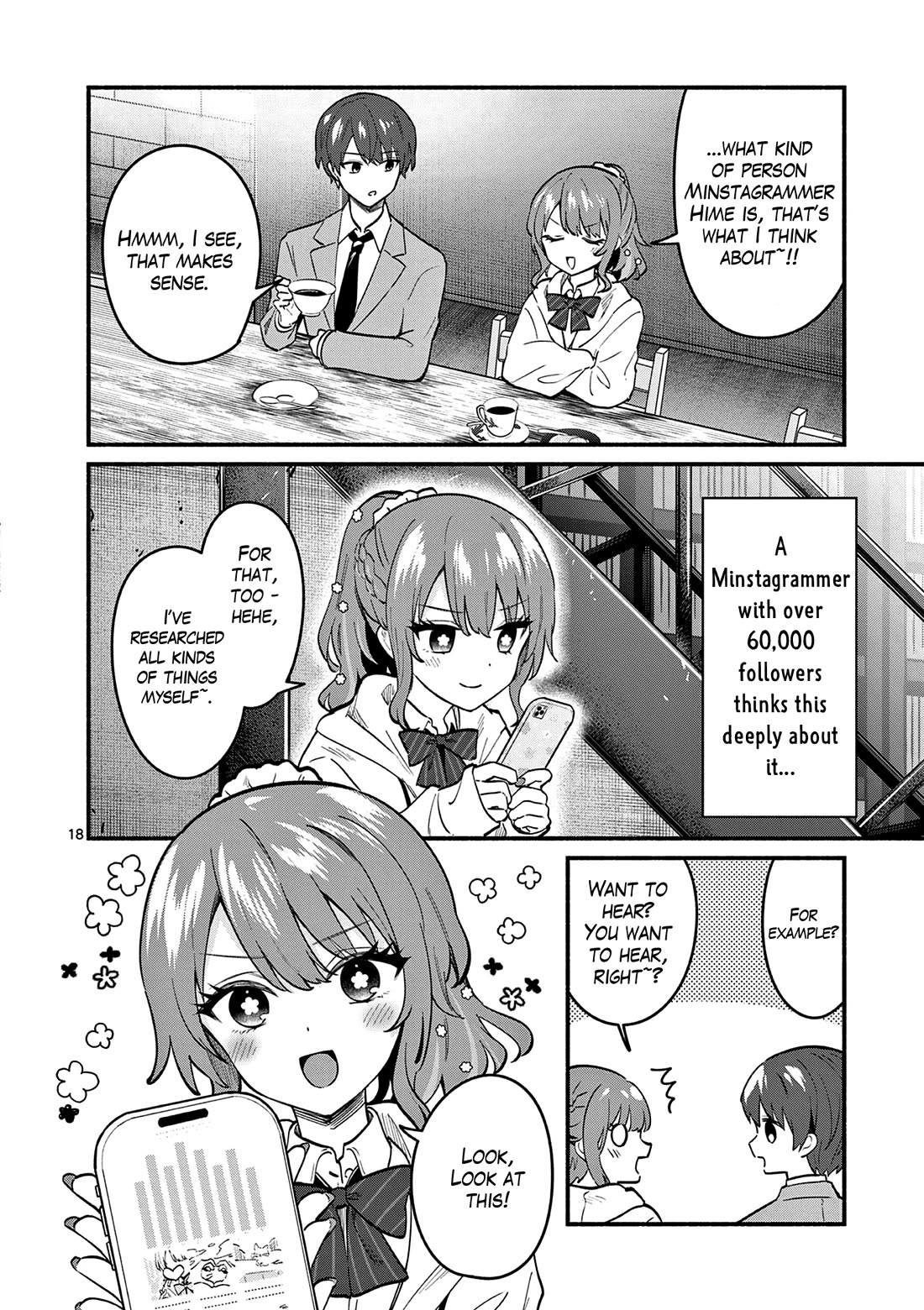 Shiotaiou no Sato-san ga Ore ni dake Amai Chapter 84 page 18 - Chapter 84
