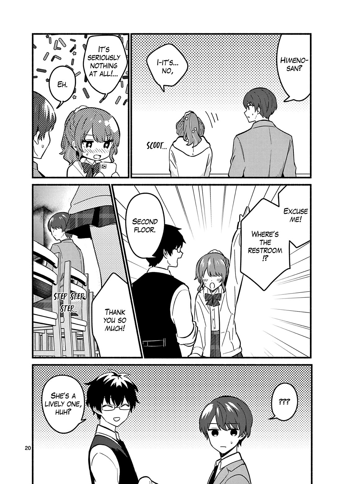 Shiotaiou no Sato-san ga Ore ni dake Amai Chapter 84 page 20 - Chapter 84