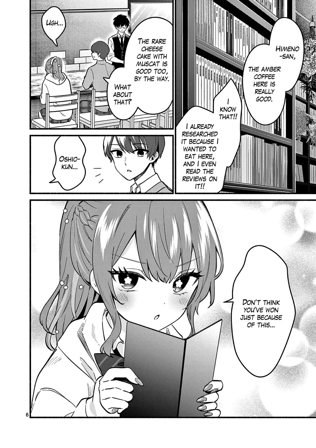 Shiotaiou no Sato-san ga Ore ni dake Amai Chapter 84 page 6 - Chapter 84