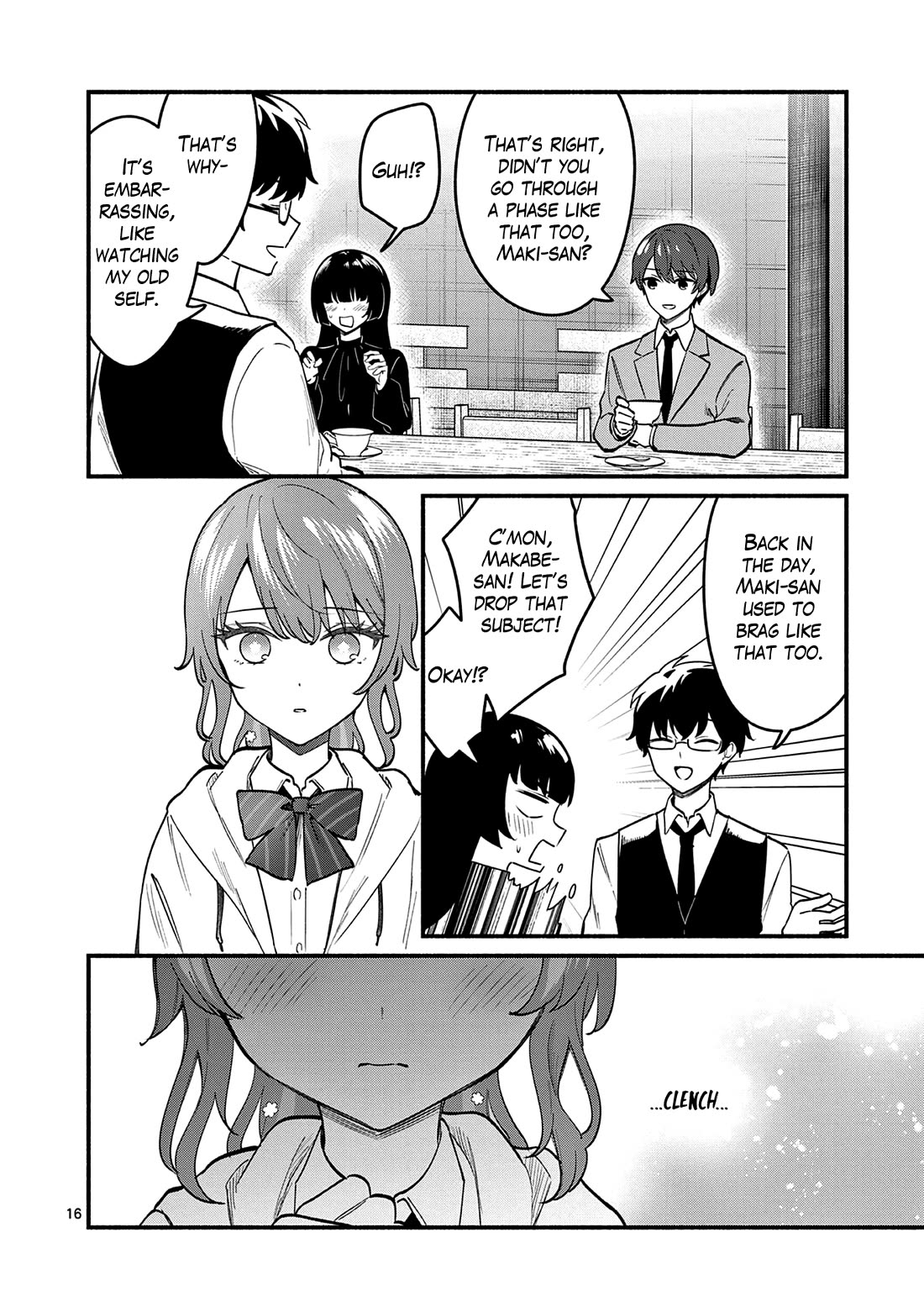 Shiotaiou no Sato-san ga Ore ni dake Amai Chapter 85 page 16 - Chapter 85