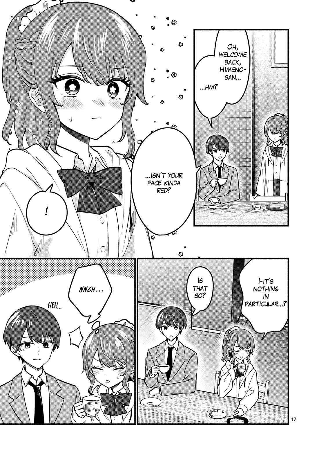 Shiotaiou no Sato-san ga Ore ni dake Amai Chapter 85 page 17 - Chapter 85