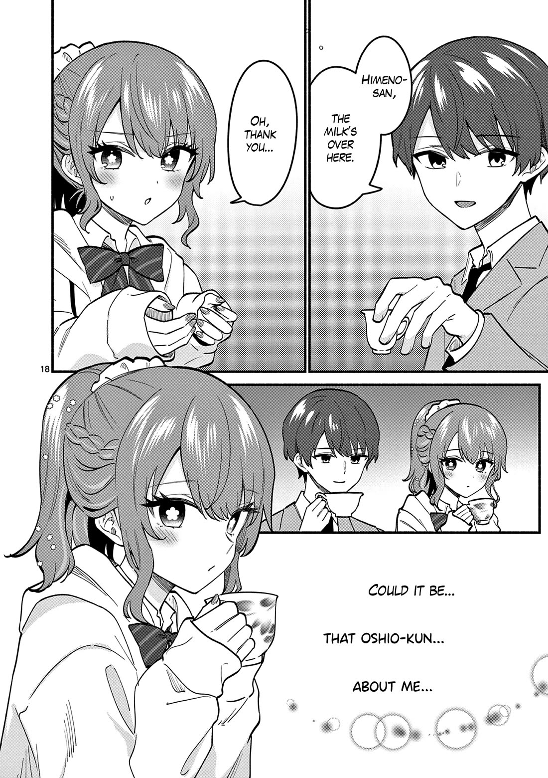Shiotaiou no Sato-san ga Ore ni dake Amai Chapter 85 page 18 - Chapter 85