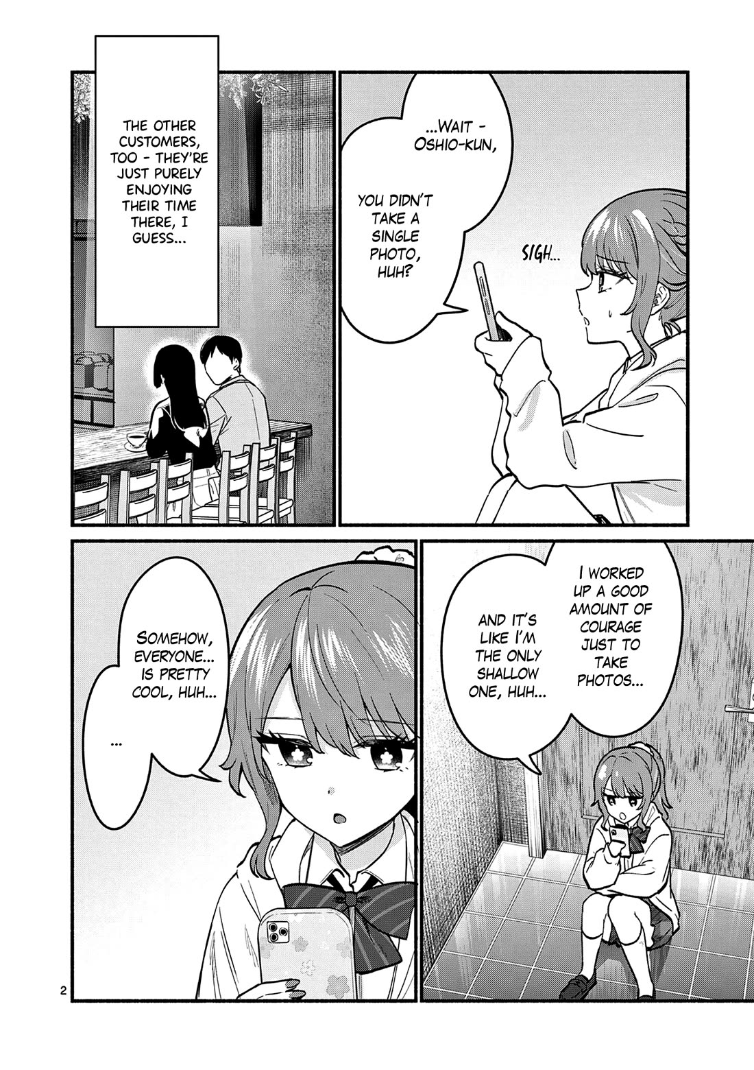 Shiotaiou no Sato-san ga Ore ni dake Amai Chapter 85 page 2 - Chapter 85