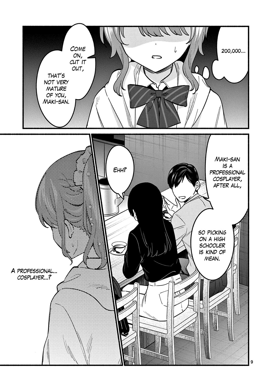 Shiotaiou no Sato-san ga Ore ni dake Amai Chapter 85 page 9 - Chapter 85