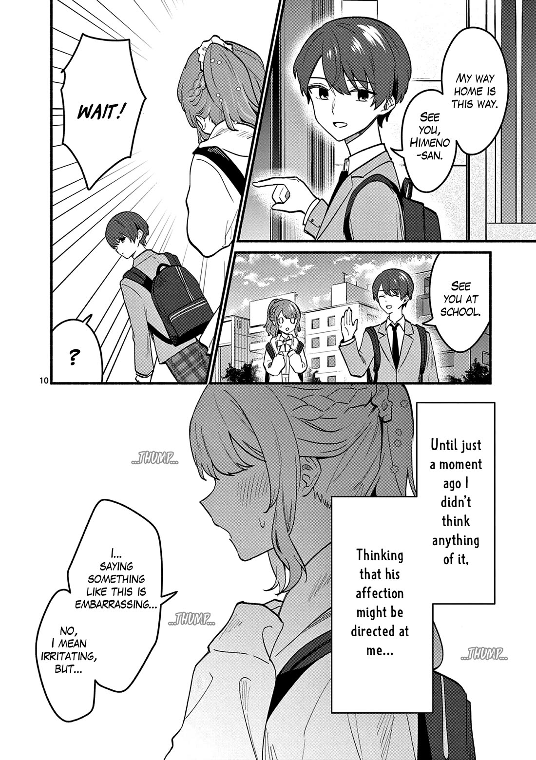 Shiotaiou no Sato-san ga Ore ni dake Amai Chapter 86 page 10 - Chapter 86