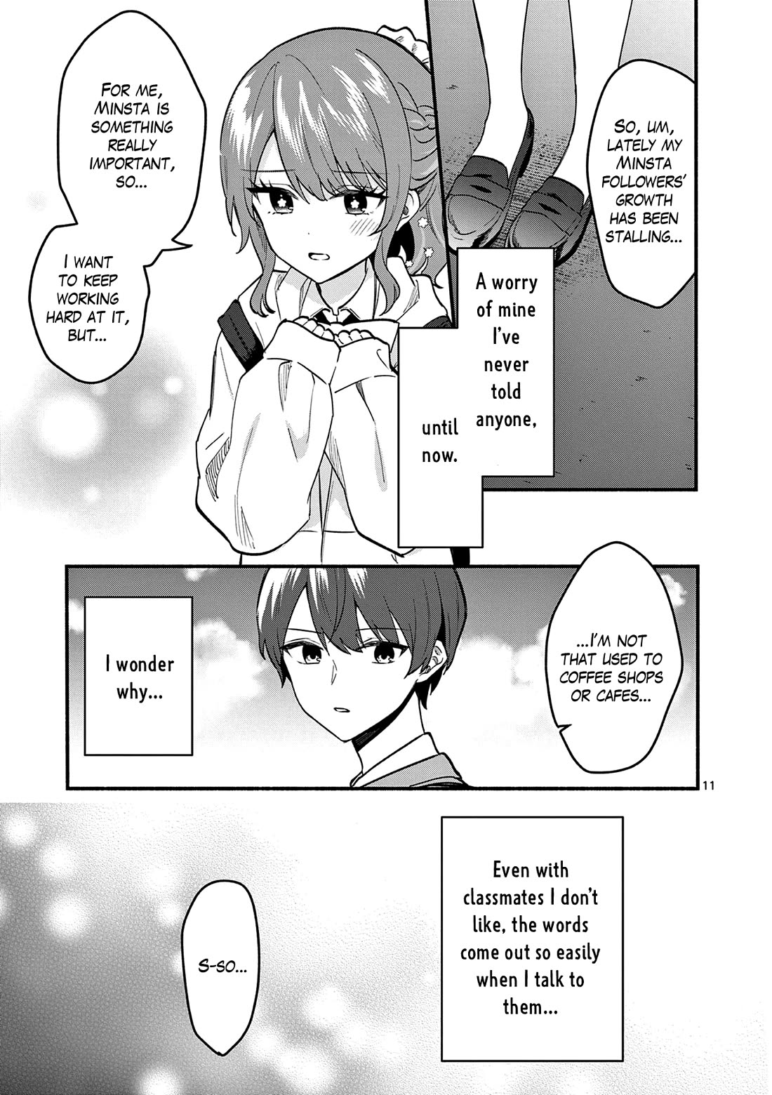 Shiotaiou no Sato-san ga Ore ni dake Amai Chapter 86 page 11 - Chapter 86