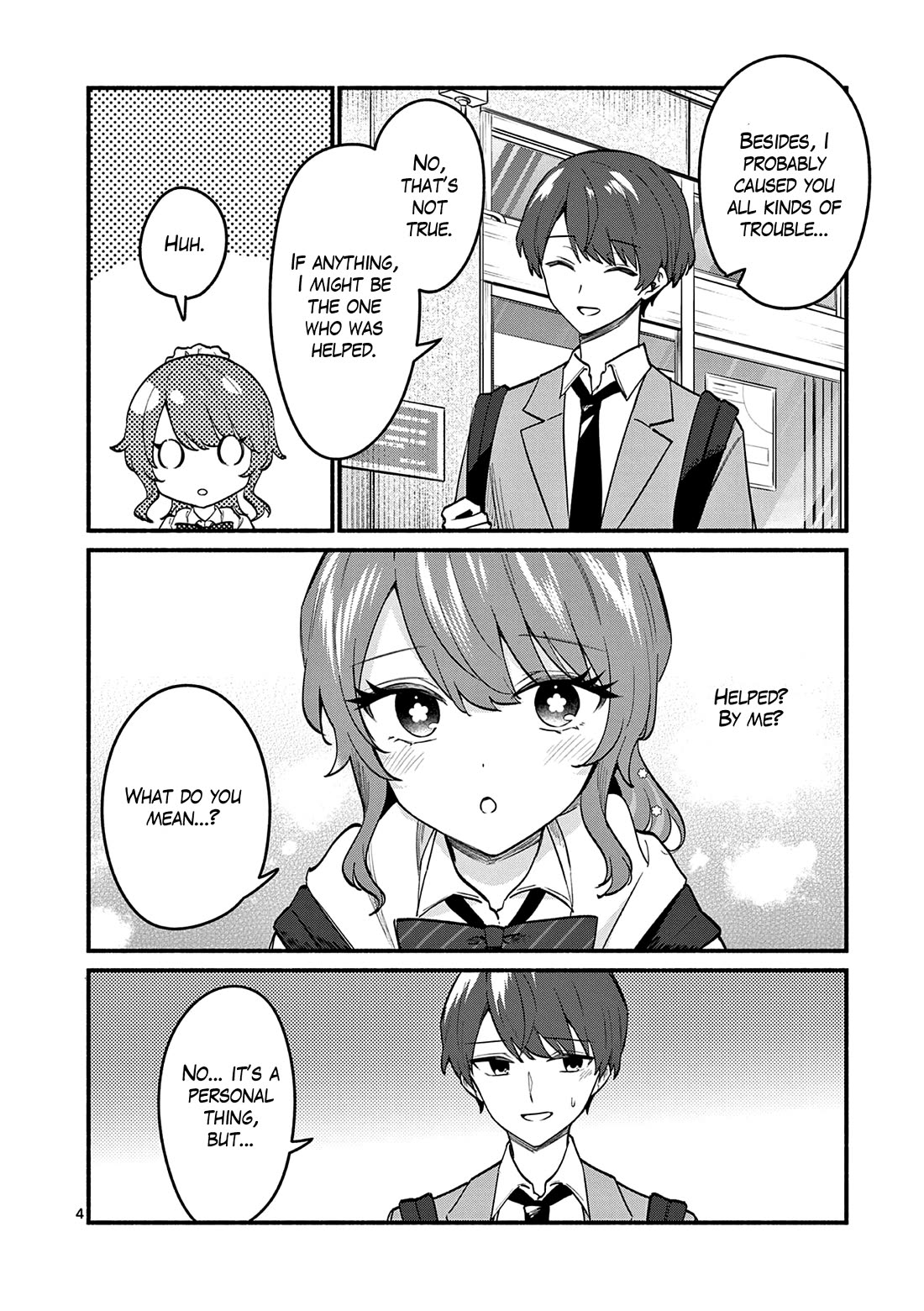 Shiotaiou no Sato-san ga Ore ni dake Amai Chapter 86 page 4 - Chapter 86