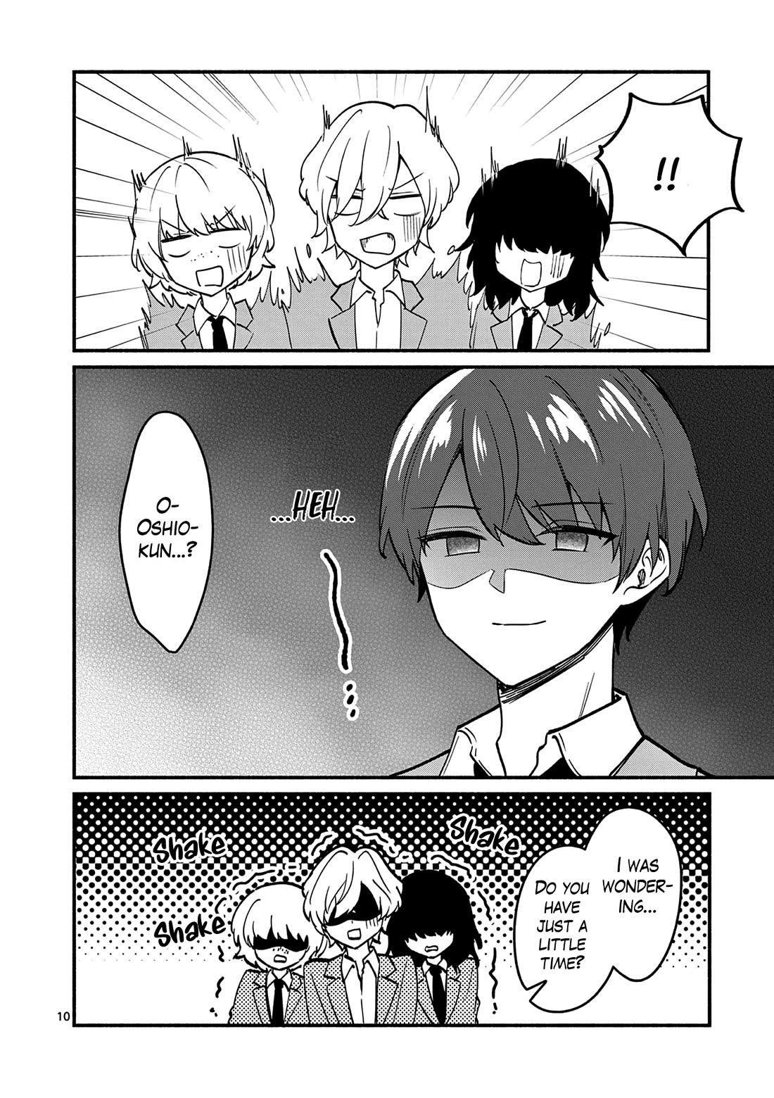 Shiotaiou no Sato-san ga Ore ni dake Amai Chapter 87 page 10 - Chapter 87